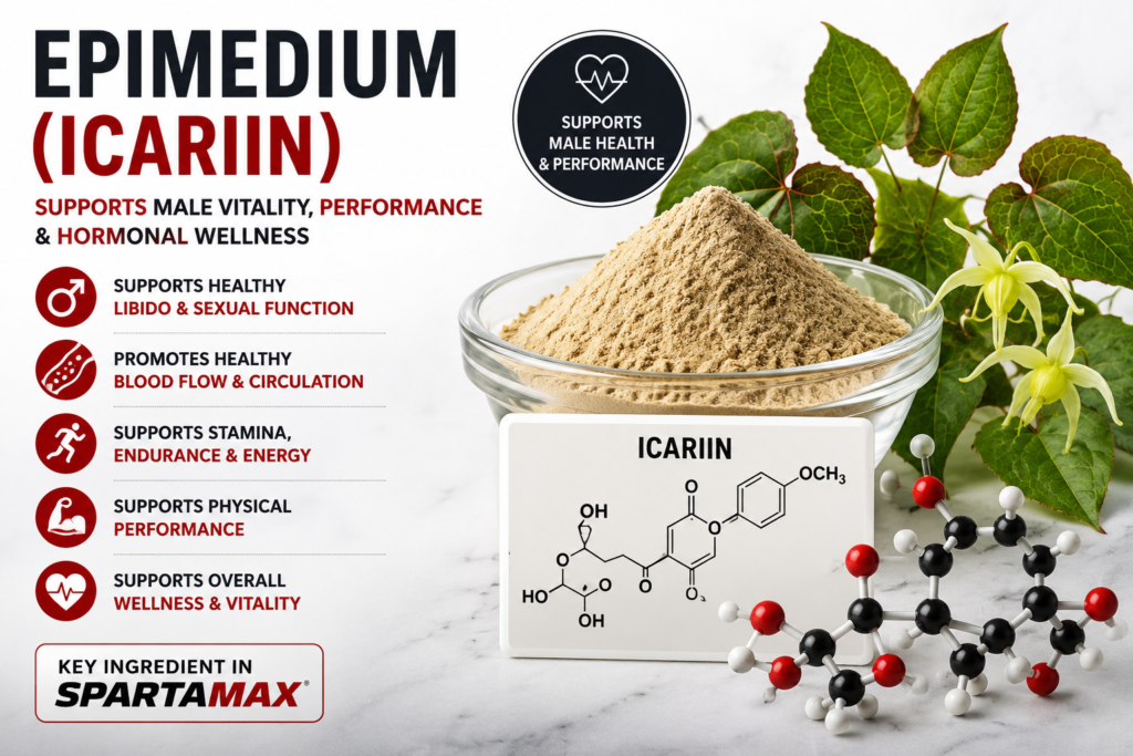 Epimedium (Icariin) ingredient in Spartamax
