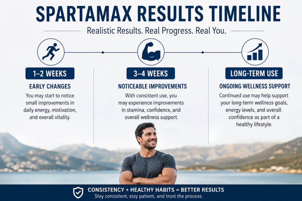Spartamax results timeline for men