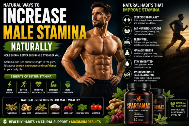 Increase male stamina naturally
