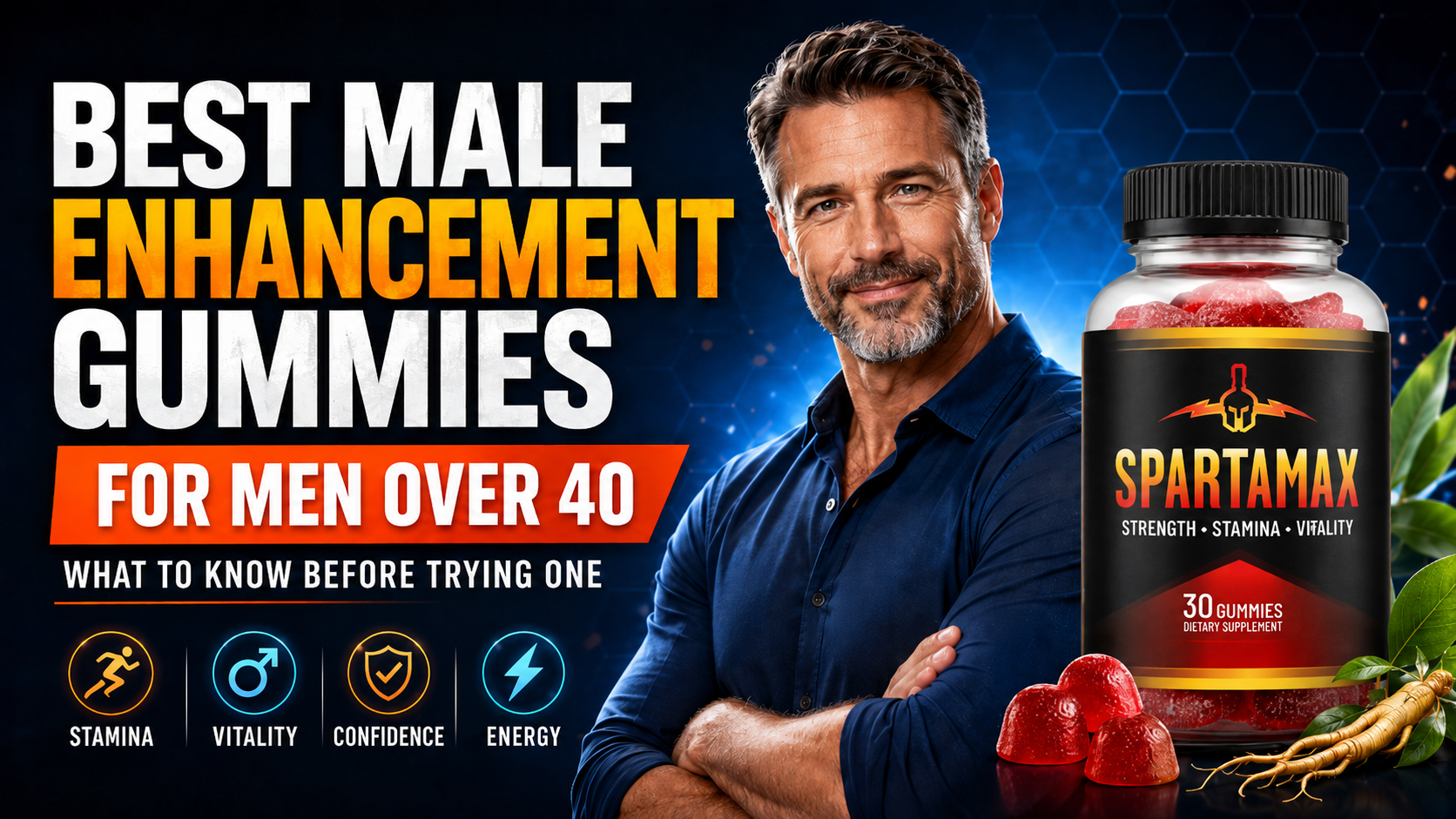 Best Male Enhancement Gummies for Men Over 40